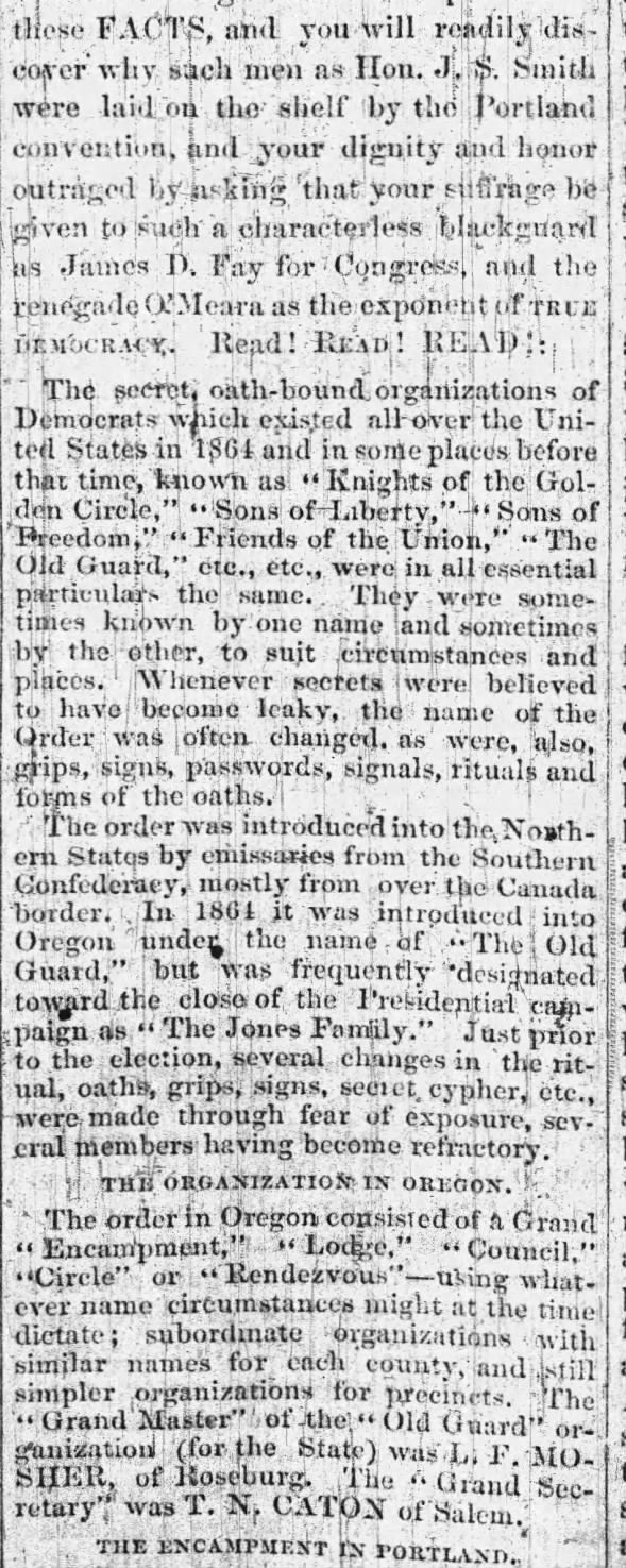 Clipping from Corvallis Gazette-Times